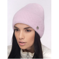 Жіноча шапка-ковпак з відворотом "Брiтс"