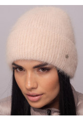 Жіноча шапка з відворотом "Дiорiс"