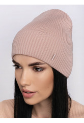 Жіноча шапка-ковпак з відворотом "Квест"