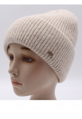 Жіноча шапка з відворотом "Бугаттi"