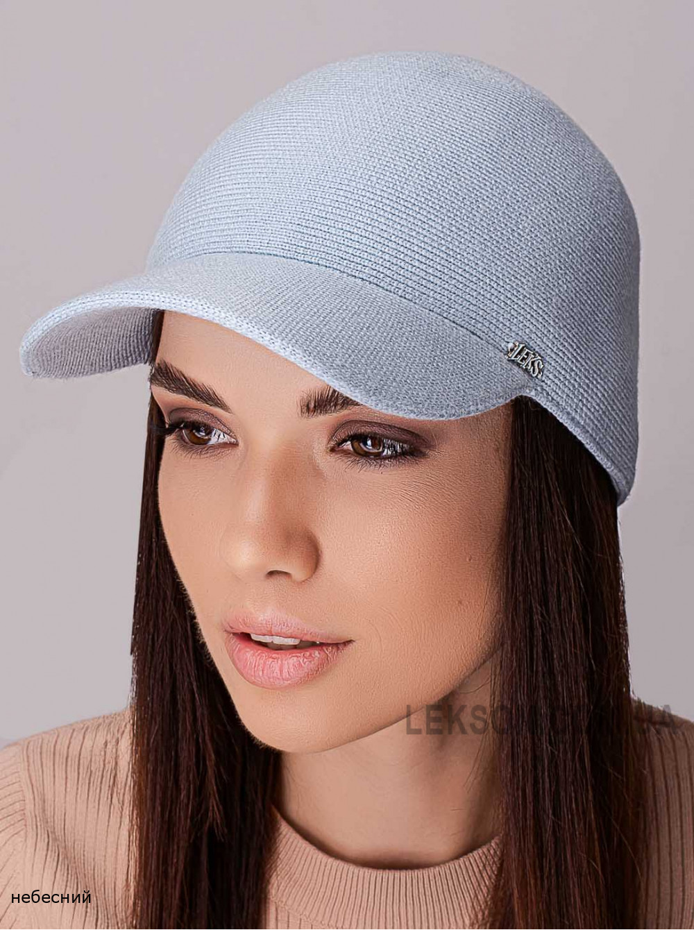 Жіноча бейсболка Карі