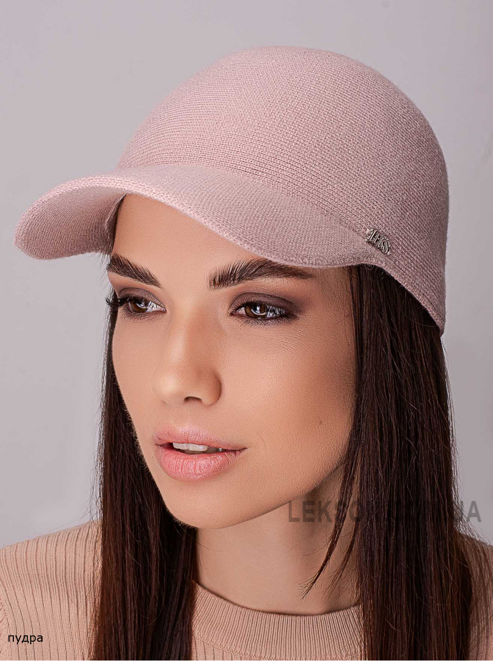 Жіноча бейсболка Карі