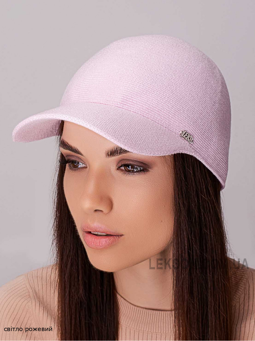 Жіноча бейсболка Карі