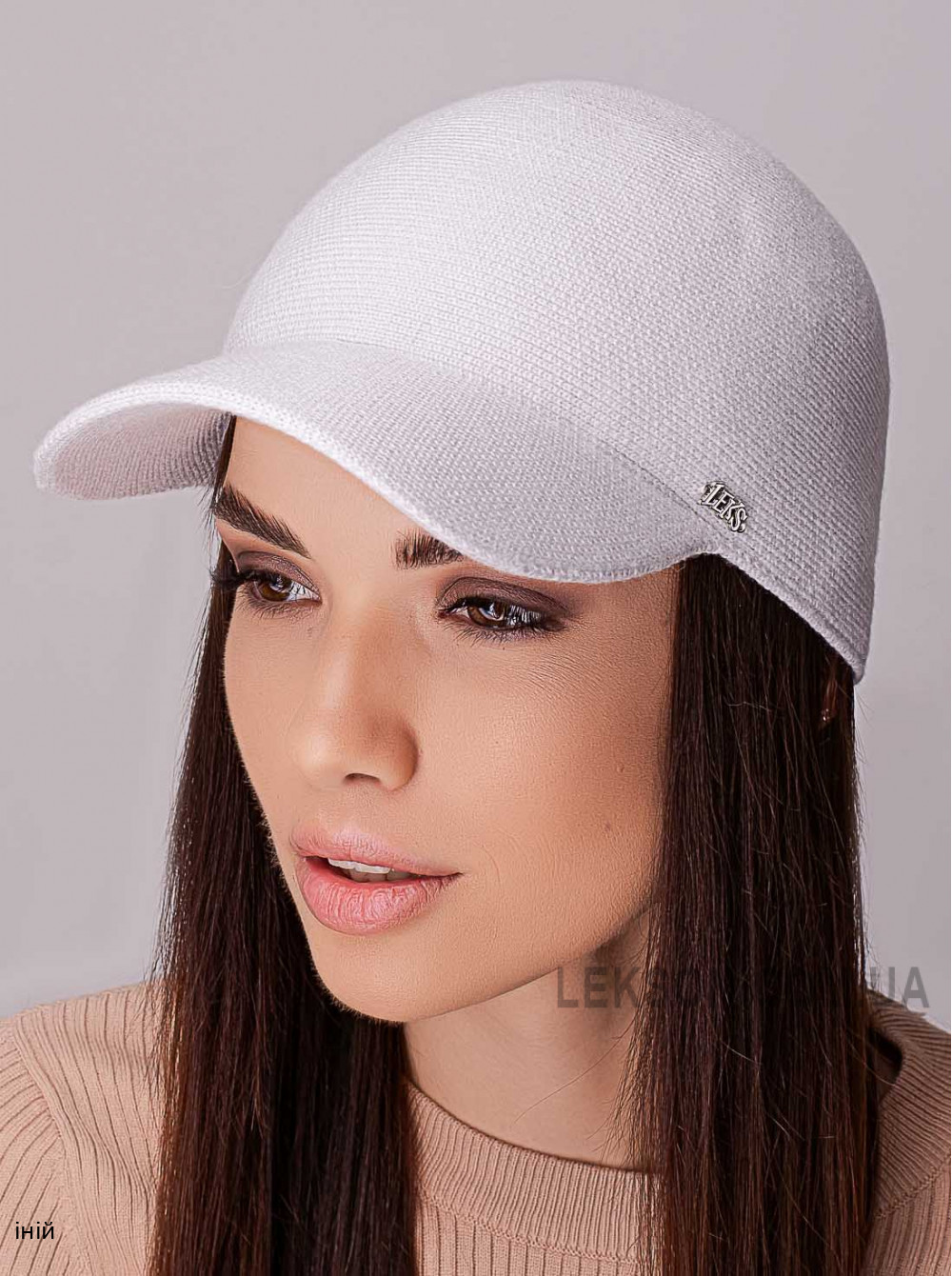 Жіноча бейсболка Карі