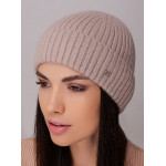 Жіноча шапка-ковпак з відворотом "Катрін"