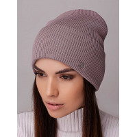 Жіноча шапка-ковпак з відворотом "Корт"