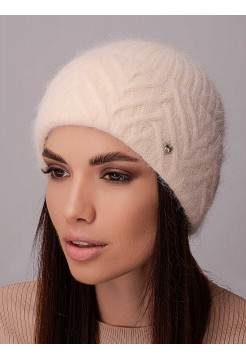 Жіноча шапка з відворотом "Мадонна"