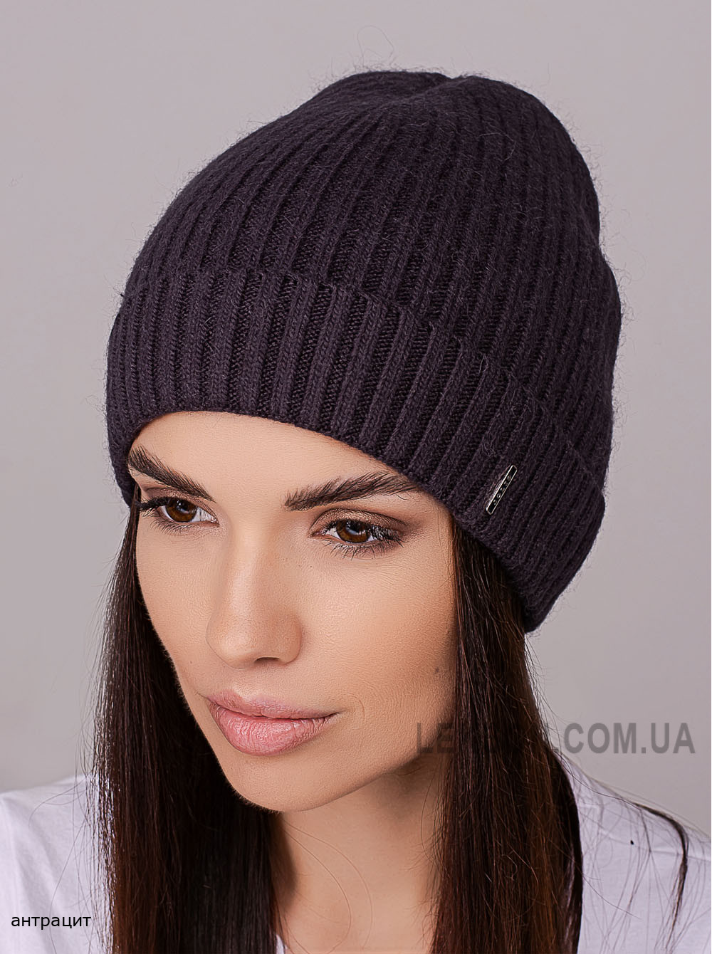 Придбати Жіноча шапка-ковпак з відворотом Пепсі Жіноча шапка-ковпак з відворотом Пепсі