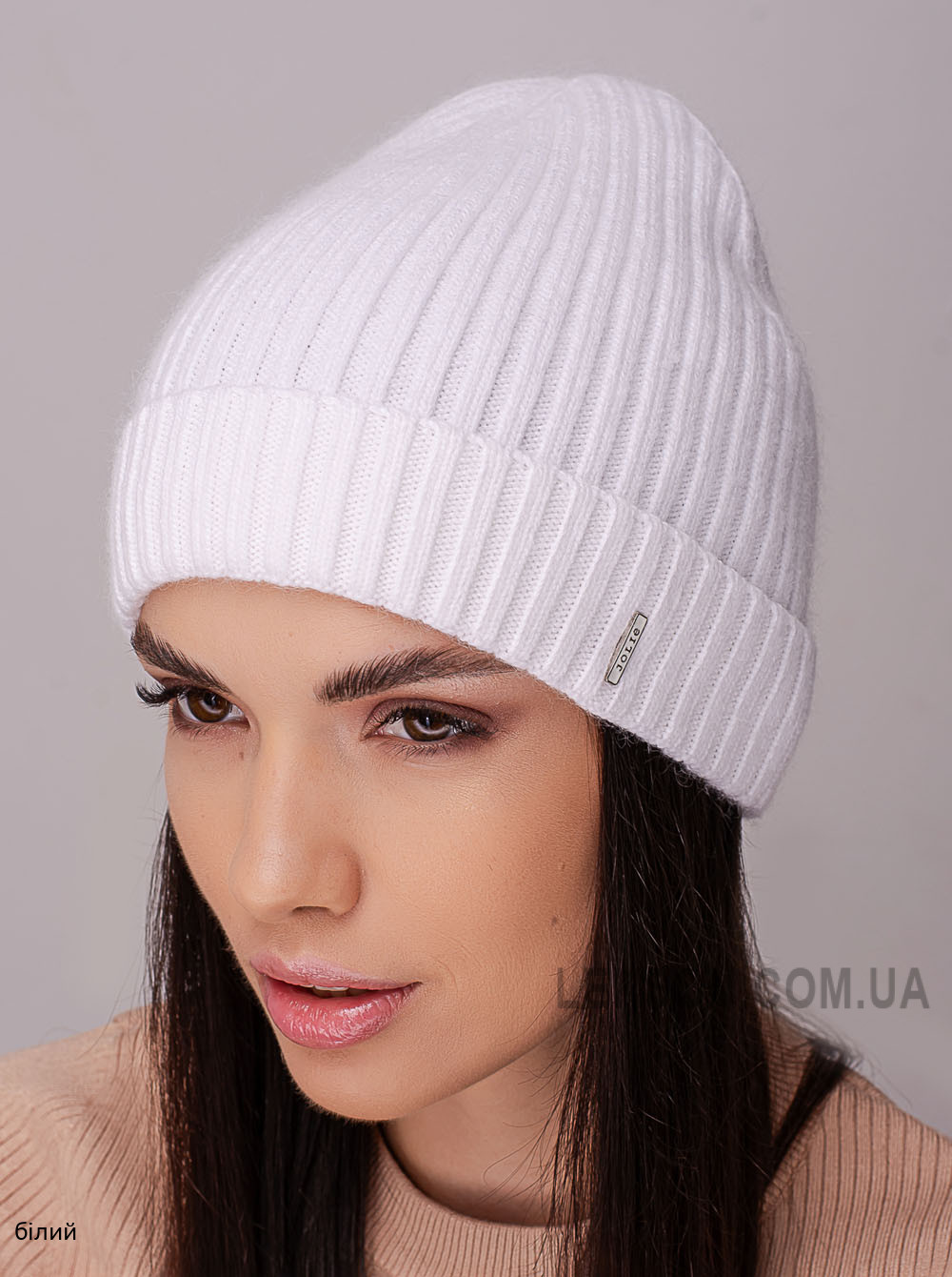 Придбати Жіноча шапка-ковпак з відворотом Пепсі Жіноча шапка-ковпак з відворотом Пепсі