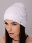 Придбати Жіноча шапка-ковпак з відворотом Пепсі білий