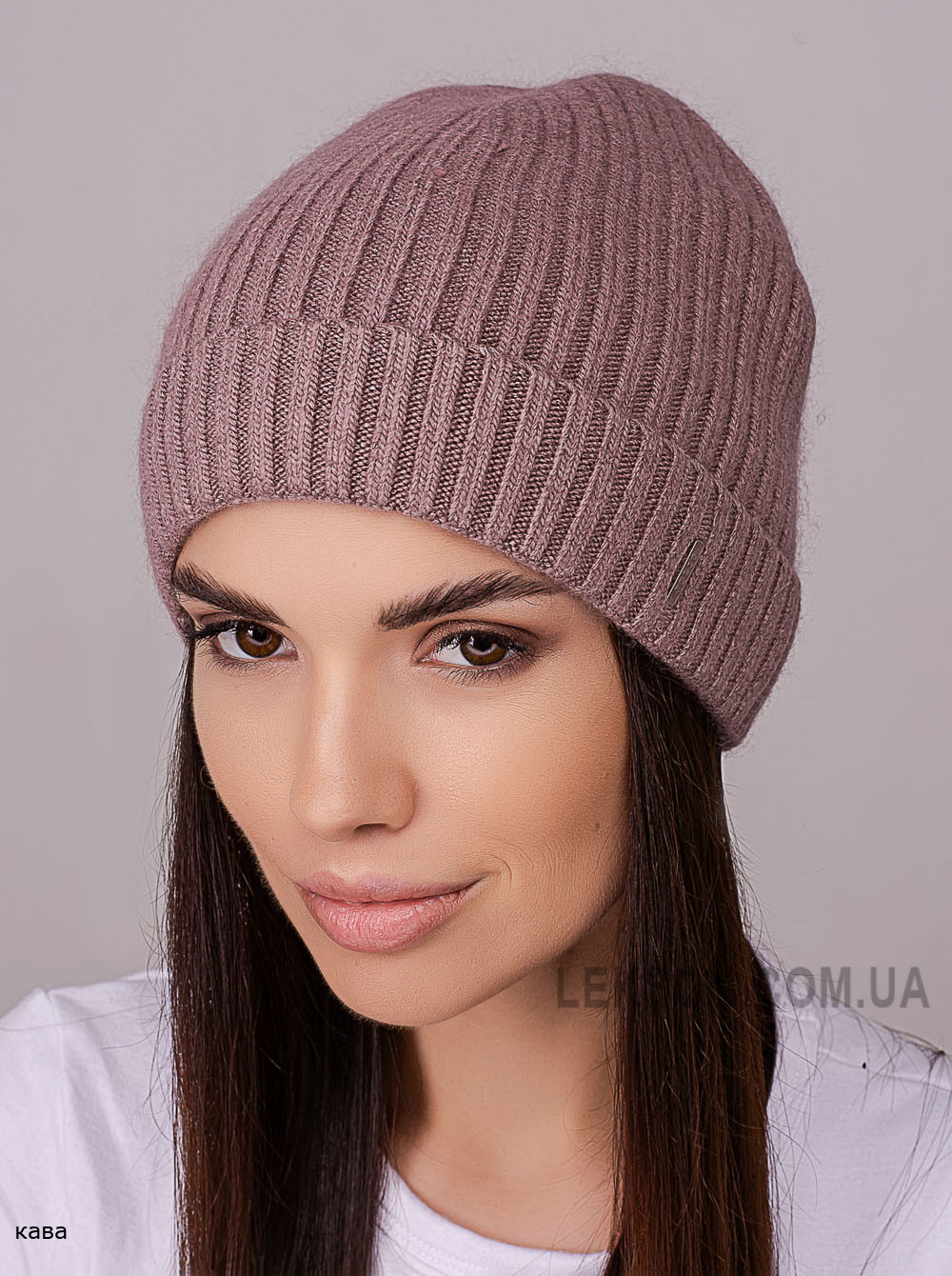 Придбати Жіноча шапка-ковпак з відворотом Пепсі Жіноча шапка-ковпак з відворотом Пепсі