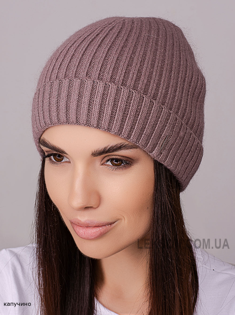 Придбати Жіноча шапка-ковпак з відворотом Пепсі Жіноча шапка-ковпак з відворотом Пепсі