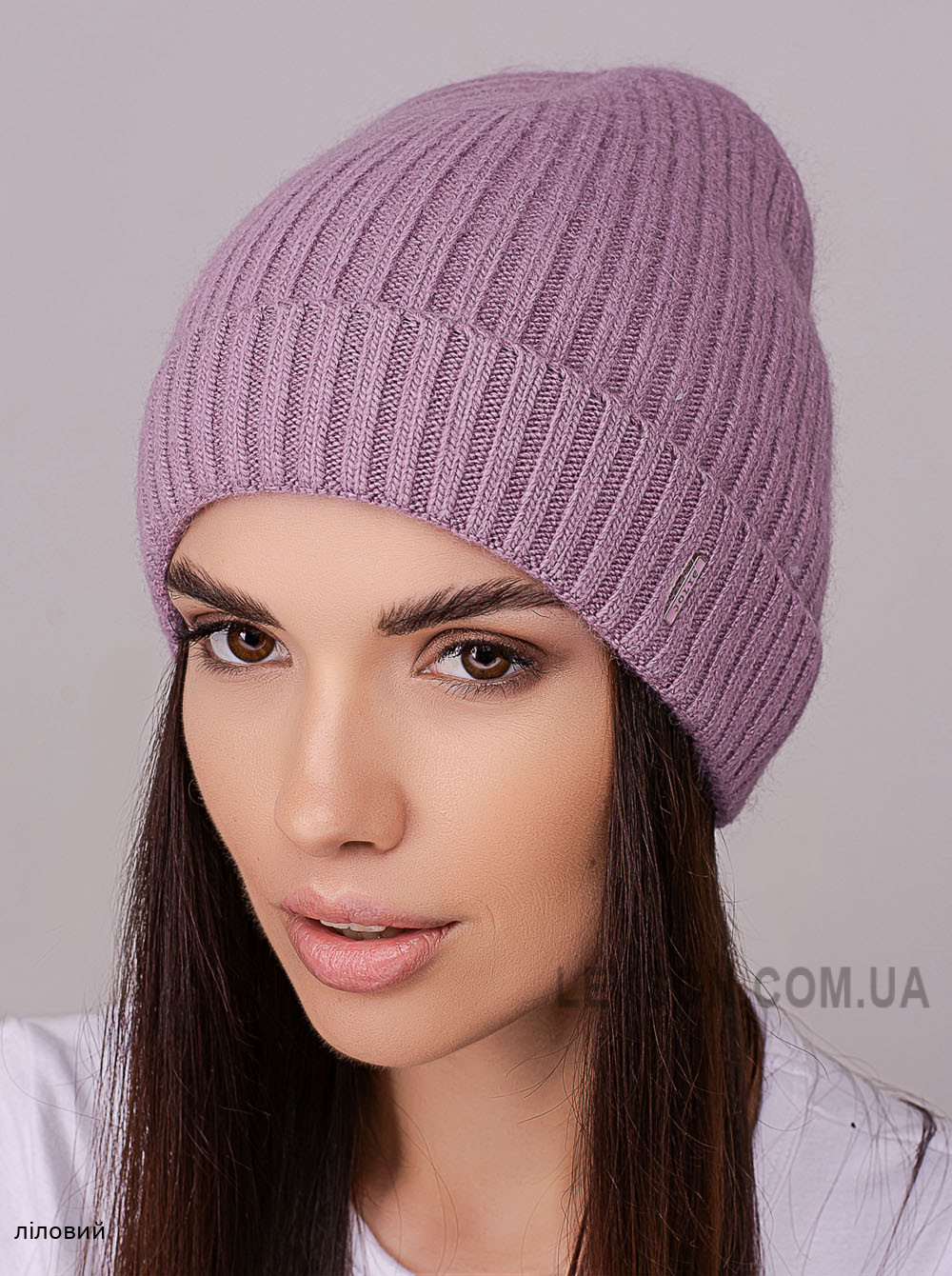 Придбати Жіноча шапка-ковпак з відворотом Пепсі Жіноча шапка-ковпак з відворотом Пепсі