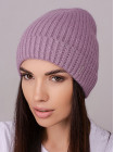 Придбати Жіноча шапка-ковпак з відворотом Пепсі ліловий