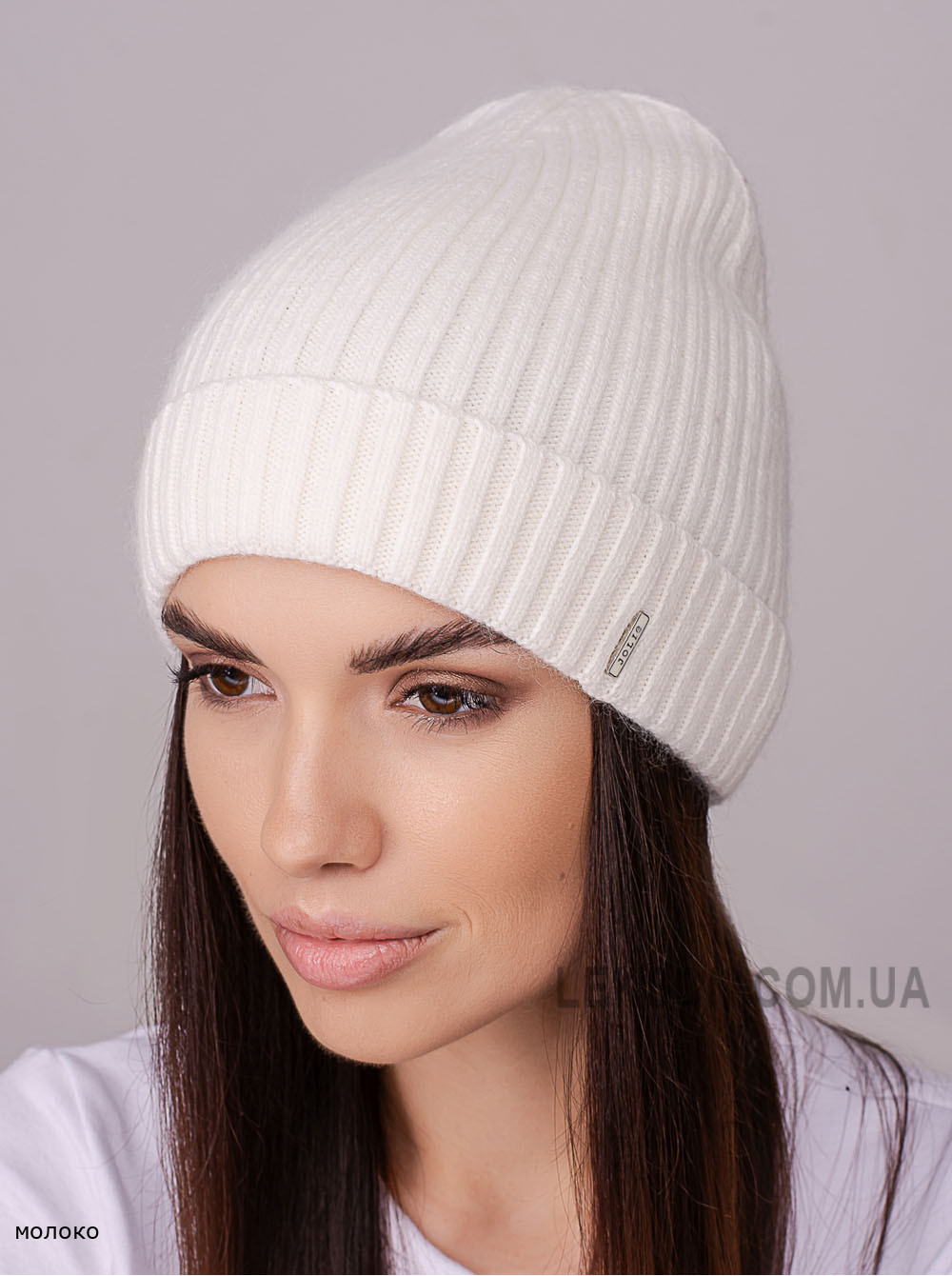 Придбати Жіноча шапка-ковпак з відворотом Пепсі Жіноча шапка-ковпак з відворотом Пепсі