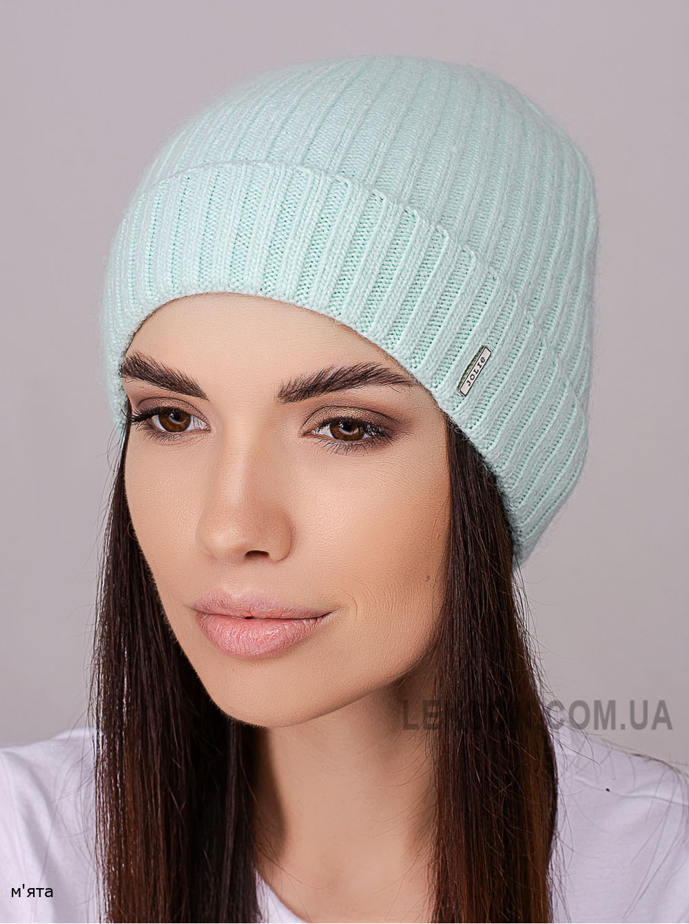 Придбати Жіноча шапка-ковпак з відворотом Пепсі Жіноча шапка-ковпак з відворотом Пепсі