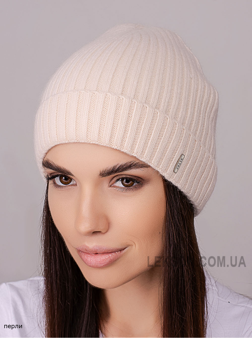 Придбати Жіноча шапка-ковпак з відворотом Пепсі Жіноча шапка-ковпак з відворотом Пепсі