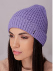 Придбати Жіноча шапка-ковпак з відворотом Пепсі світло-фіолетовий