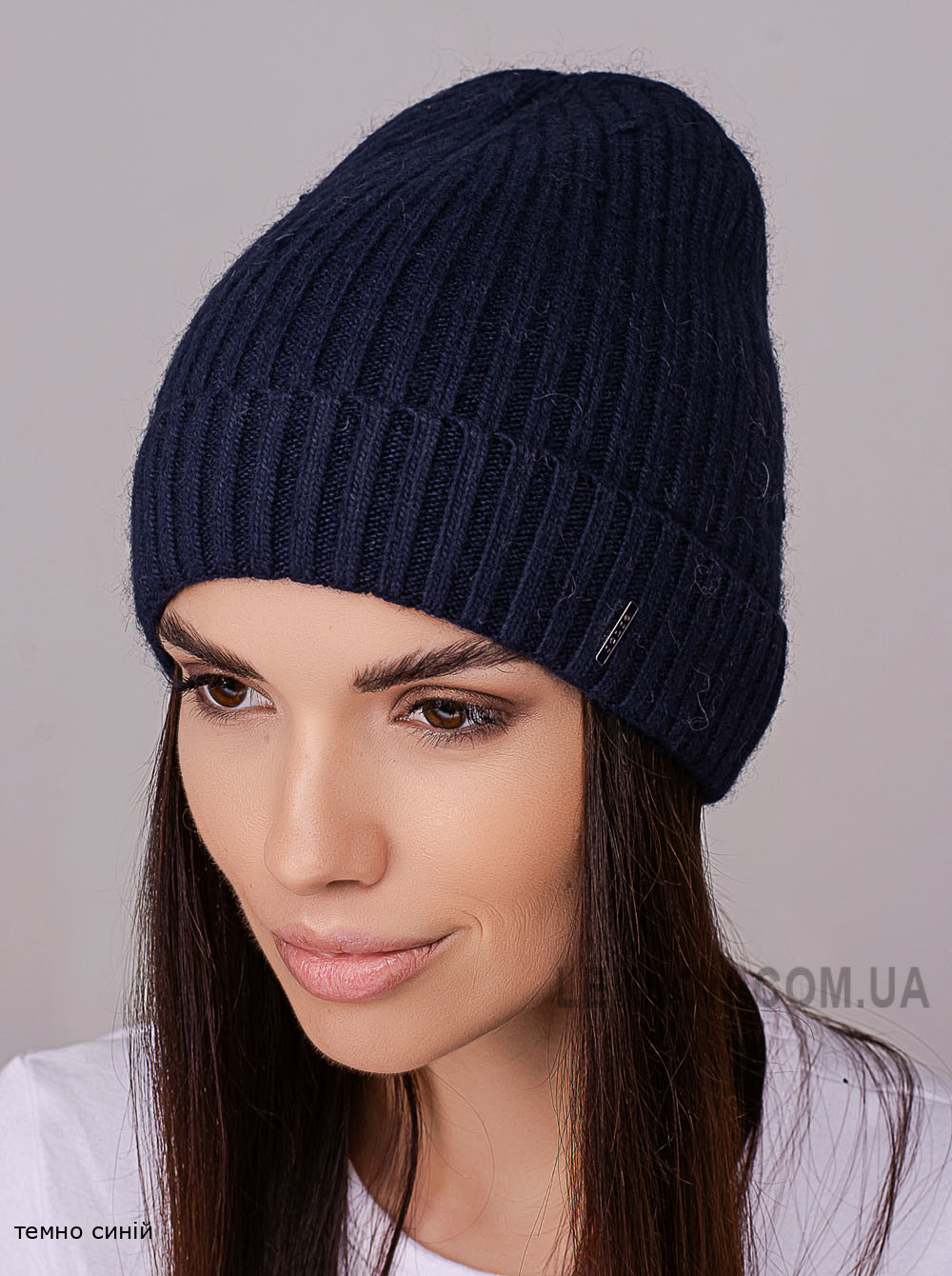 Придбати Жіноча шапка-ковпак з відворотом Пепсі Жіноча шапка-ковпак з відворотом Пепсі