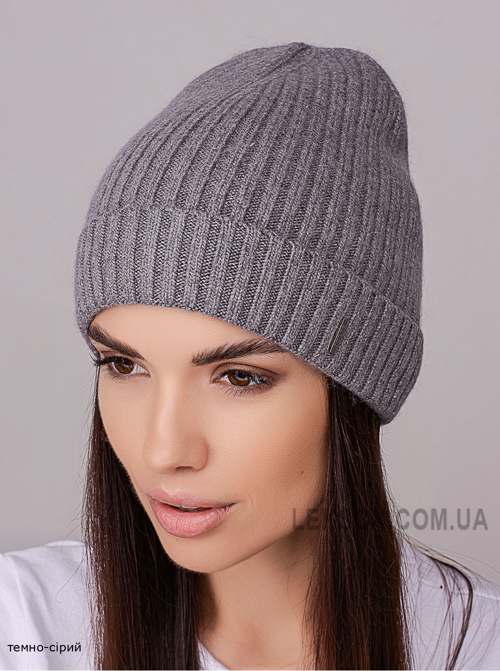 Придбати Жіноча шапка-ковпак з відворотом Пепсі Жіноча шапка-ковпак з відворотом Пепсі