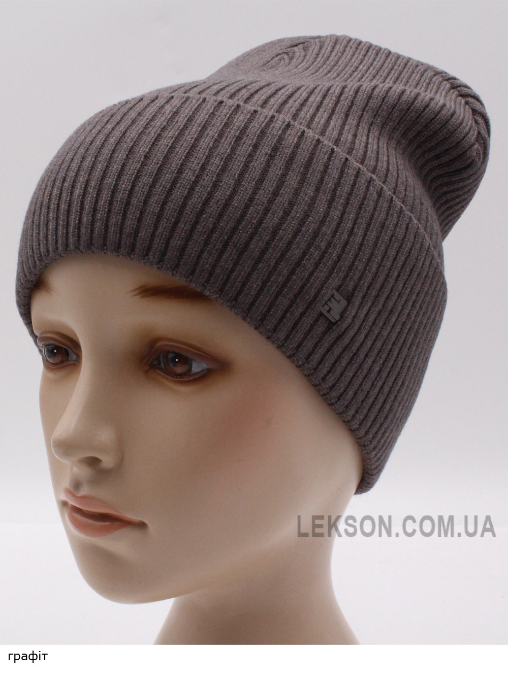 Жіноча шапка-ковпак з відворотом Фєнiкс