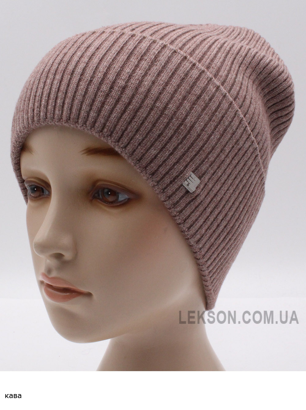 Жіноча шапка-ковпак з відворотом Фєнiкс