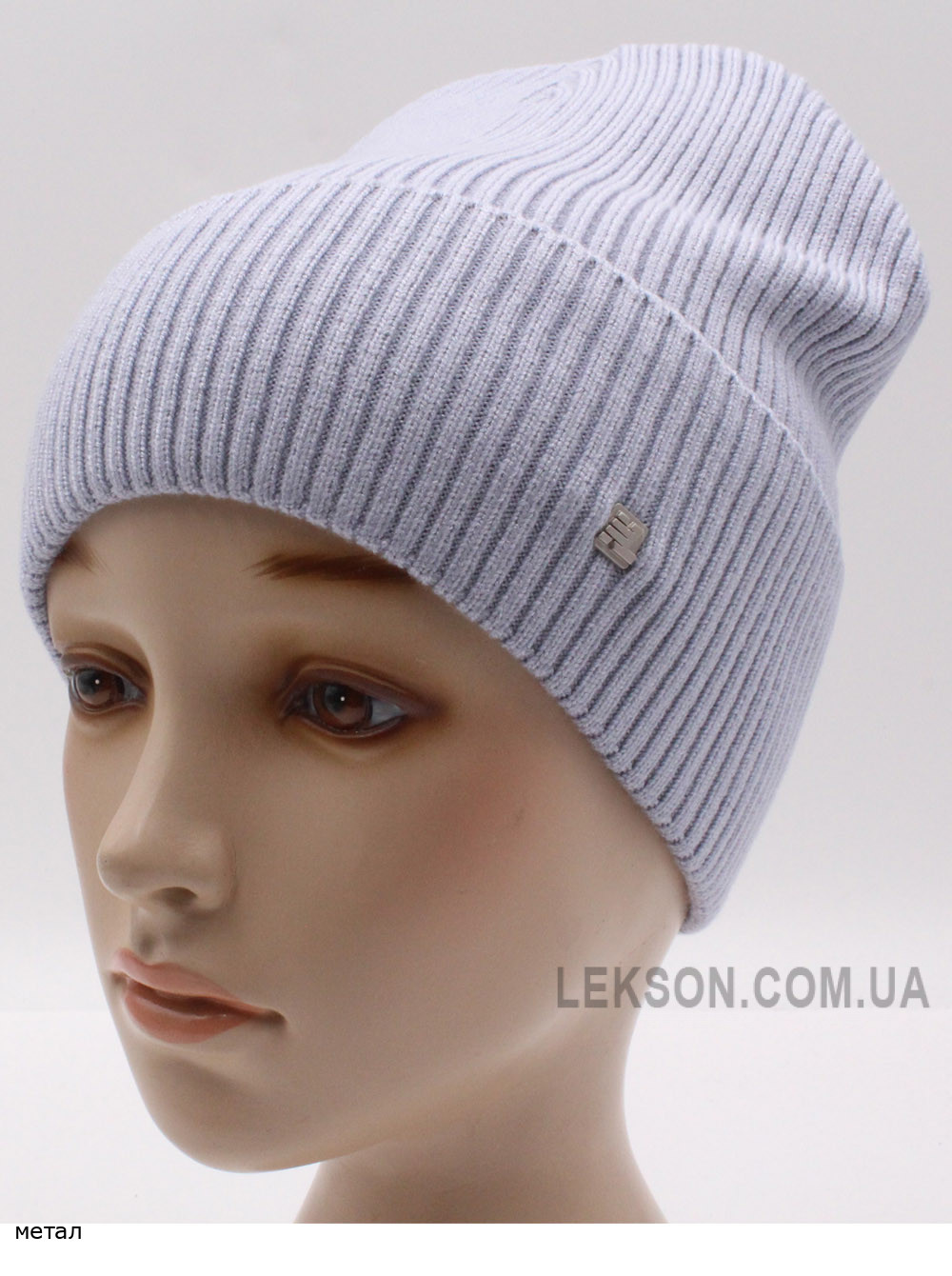 Жіноча шапка-ковпак з відворотом Фєнiкс