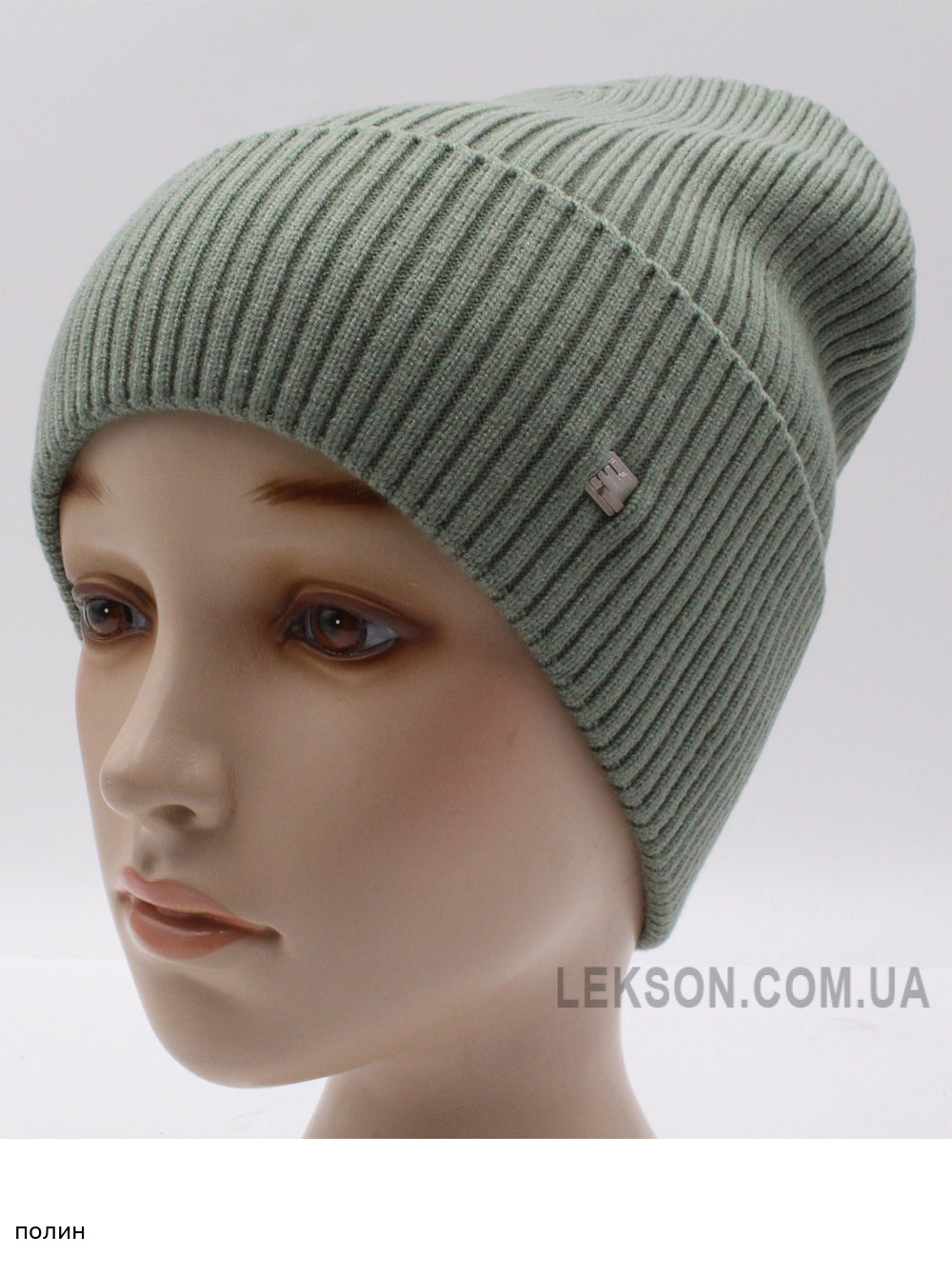 Жіноча шапка-ковпак з відворотом Фєнiкс