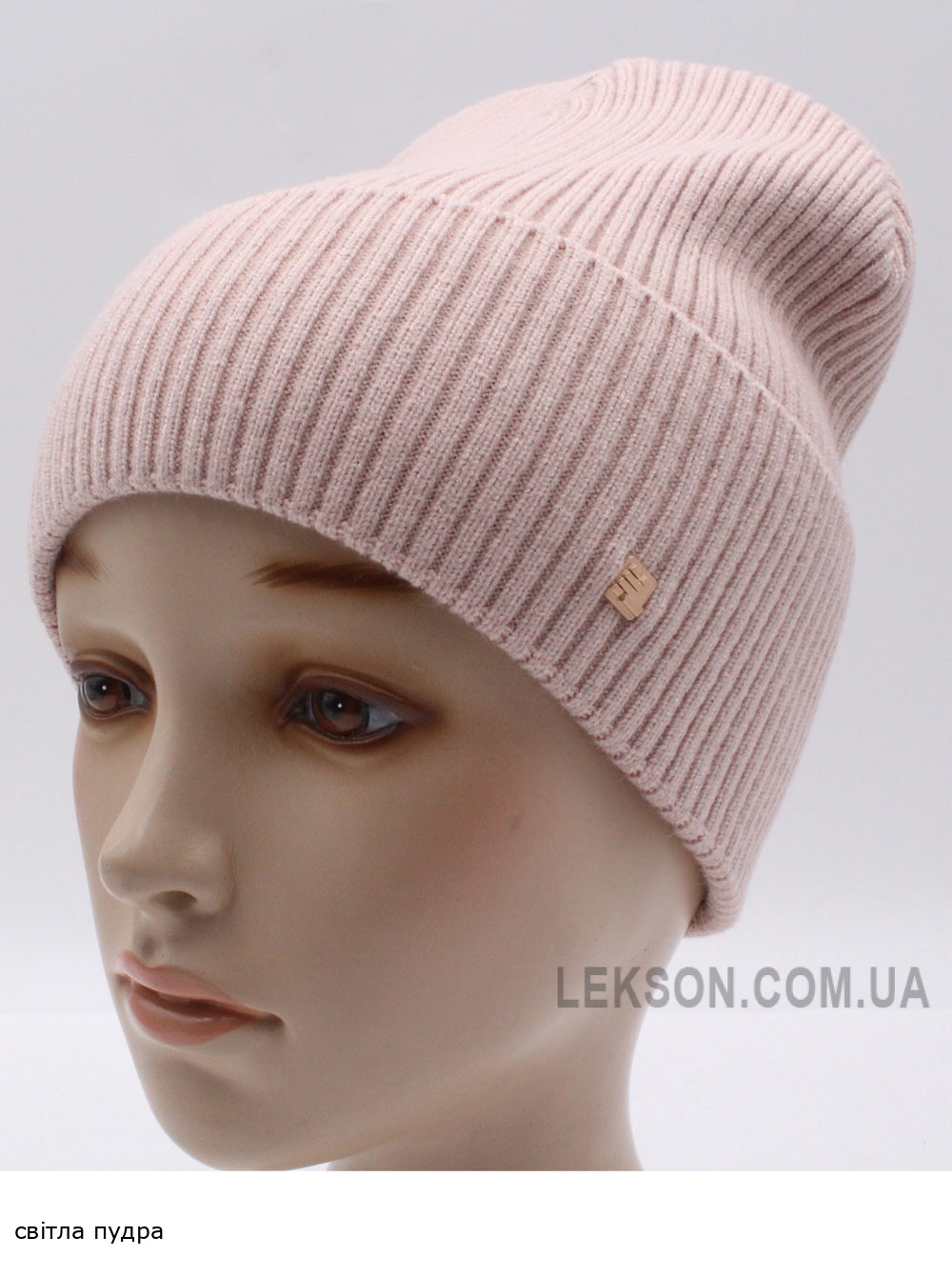 Жіноча шапка-ковпак з відворотом Фєнiкс