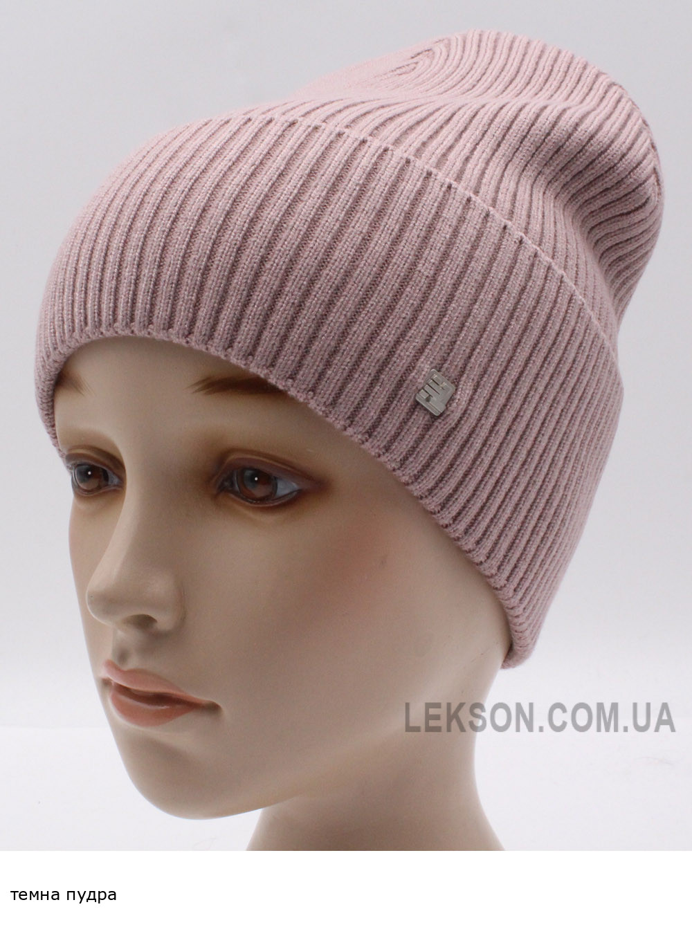 Жіноча шапка-ковпак з відворотом Фєнiкс