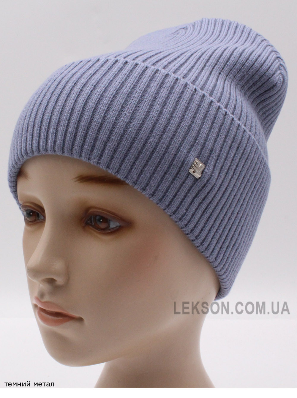 Жіноча шапка-ковпак з відворотом Фєнiкс