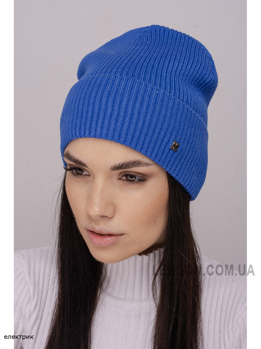 Жіноча шапка-ковпак з відворотом Фєнiкс