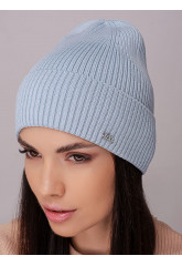 Жіноча шапка-ковпак з відворотом "Фортуна"