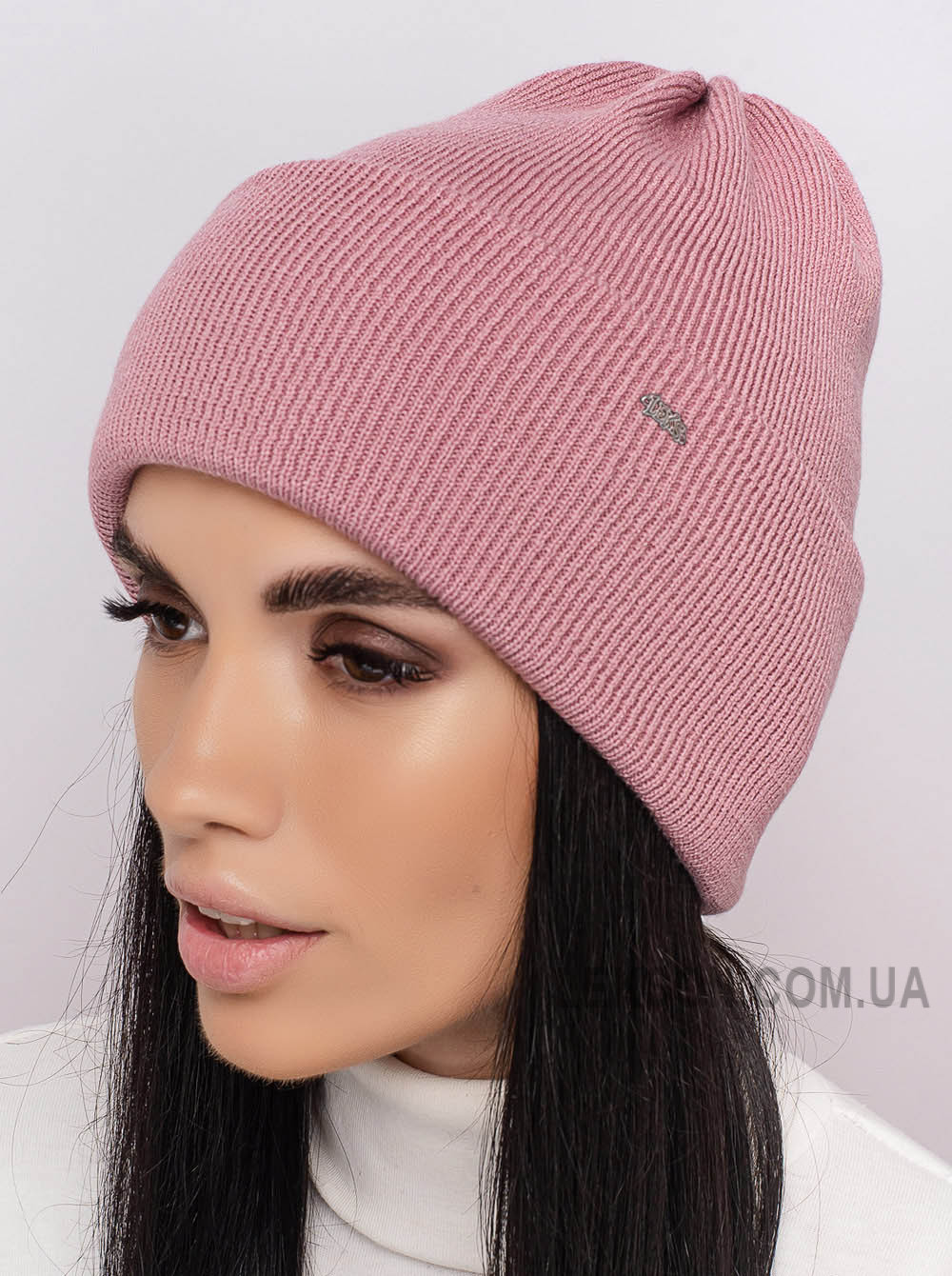 Женская шапка-колпак с отворотом Далия