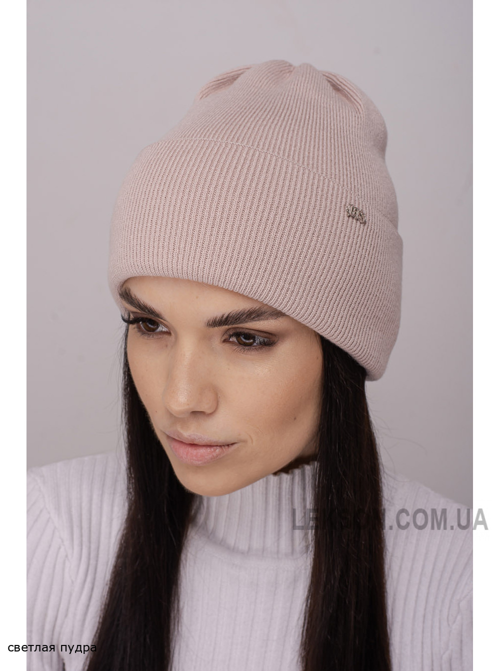 Женская шапка-колпак с отворотом Далия