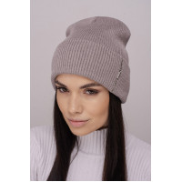 Женская шапка-колпак с отворотом "Карнавал"