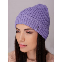 Женская шапка-колпак с отворотом "Пепси"