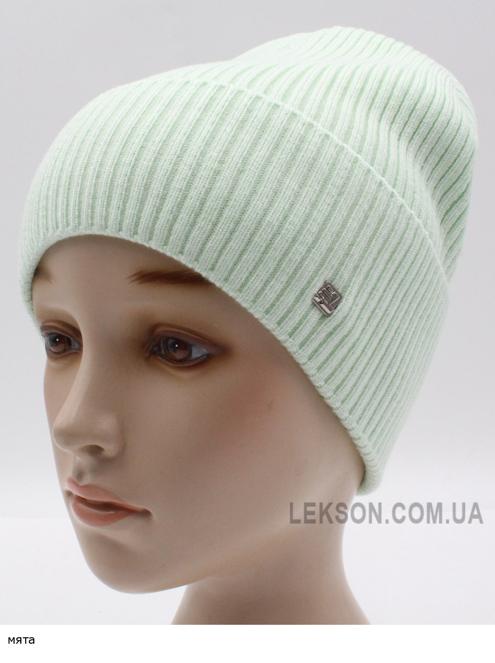 Женская шапка-колпак с отворотом Феникс