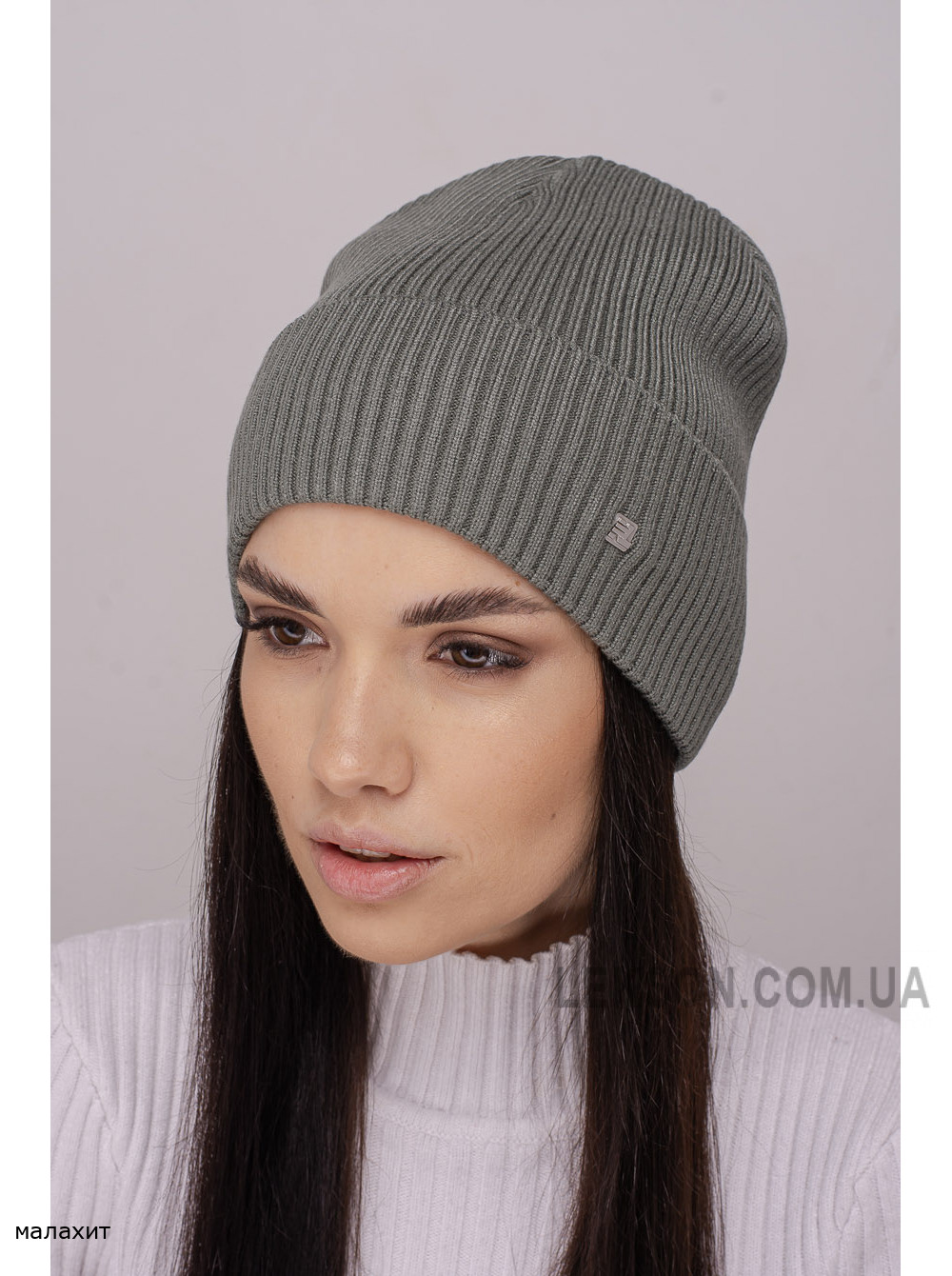 Женская шапка-колпак с отворотом Феникс