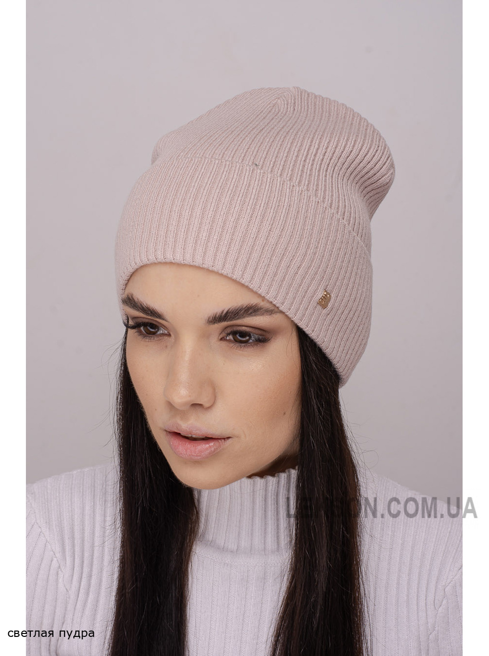 Женская шапка-колпак с отворотом Феникс