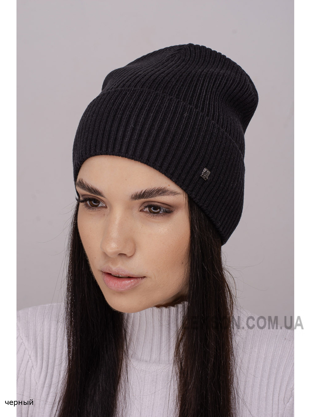 Женская шапка-колпак с отворотом Феникс